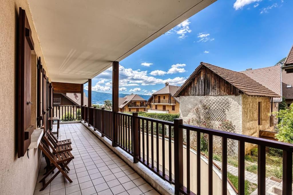 Charmant Appartement Lac D'Annecy / Ski - 6 Pers Menthon-Saint-Bernard Dış mekan fotoğraf
