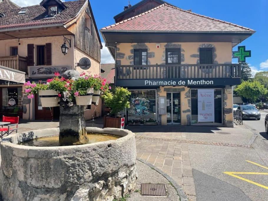 Charmant Appartement Lac D'Annecy / Ski - 6 Pers Menthon-Saint-Bernard Dış mekan fotoğraf